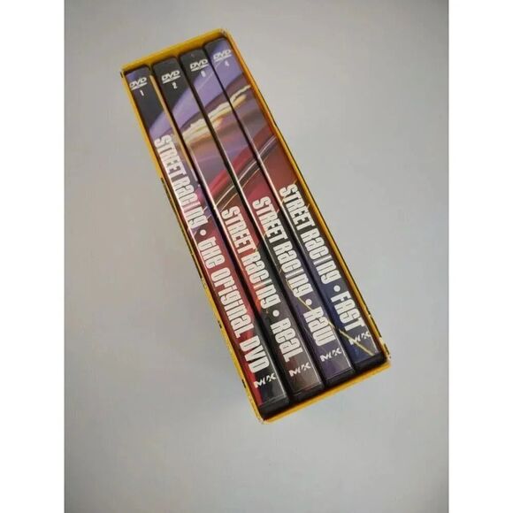 Street Racing: Real, Raw, Fast - Boxed Set (DVD, 2002, 4-Disc Set) - Picture 15 of 16